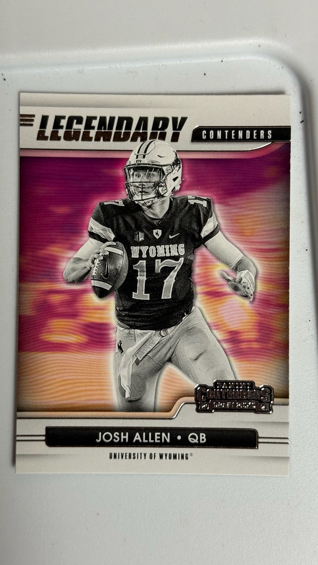2021 Panini Contenders Draft Picks - Legendary Contenders | Josh Allen
