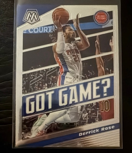 2019 Panini Mosaic - Got Game? | Derrick Rose