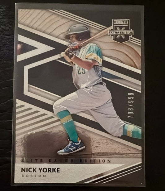 2020 Panini Elite Extra Edition - 203rd Decade Die Cut | Nick Yorke