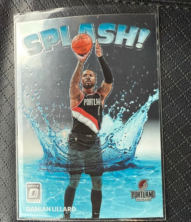 2022 Optic Donruss Optic - Splash! | Damian Lillard