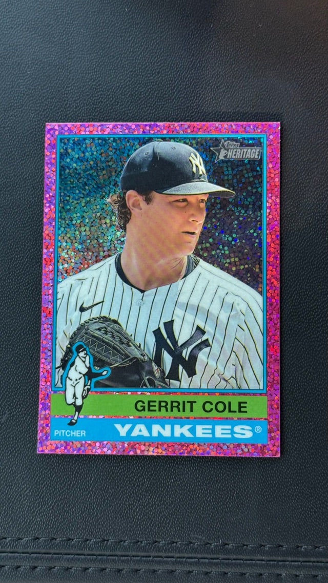 2025 Topps Heritage - Light Purple | Gerrit Cole