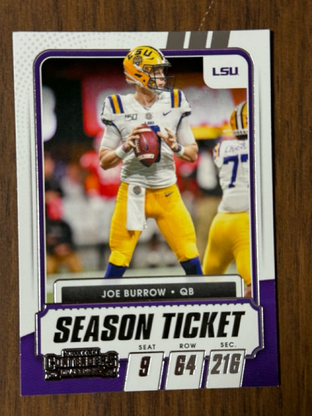 2021 Panini Contenders Draft Picks | Joe Burrow
