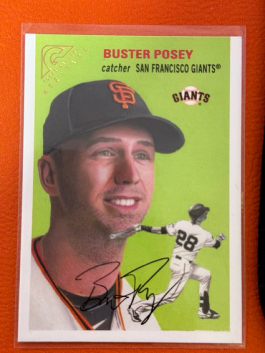 2020 Topps Gallery - Heritage | Buster Posey