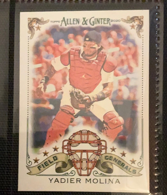 2020 Topps Allen & Ginter - Field Generals | Yadier Molina