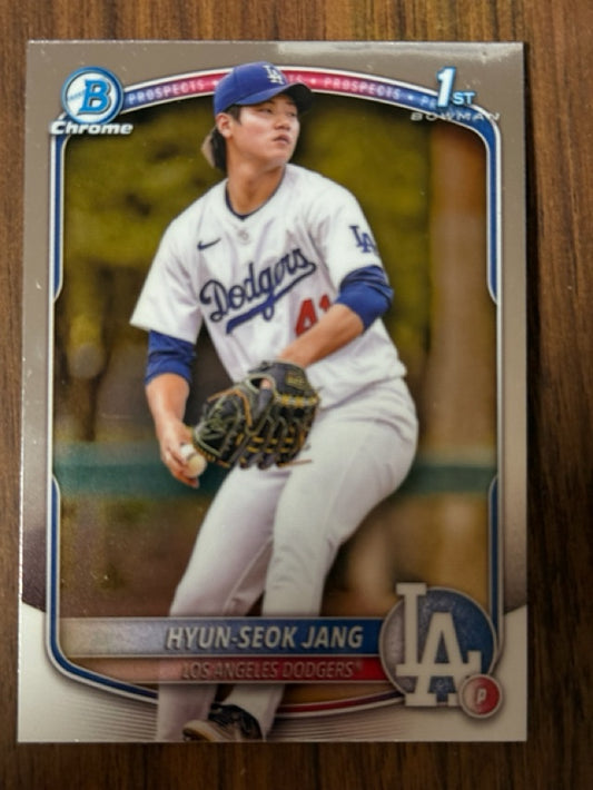 2025 Bowman Chrome Prospects | Hyun-Seok Jang