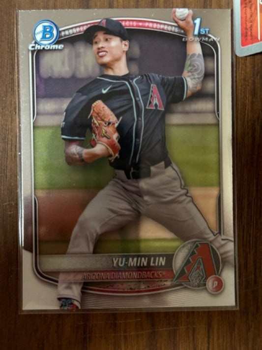 2025 Bowman Chrome Prospects | Yu-Min Lin