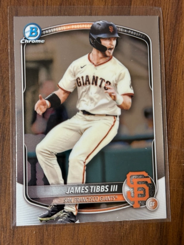 2025 Bowman Chrome Prospects | James Tibbs III