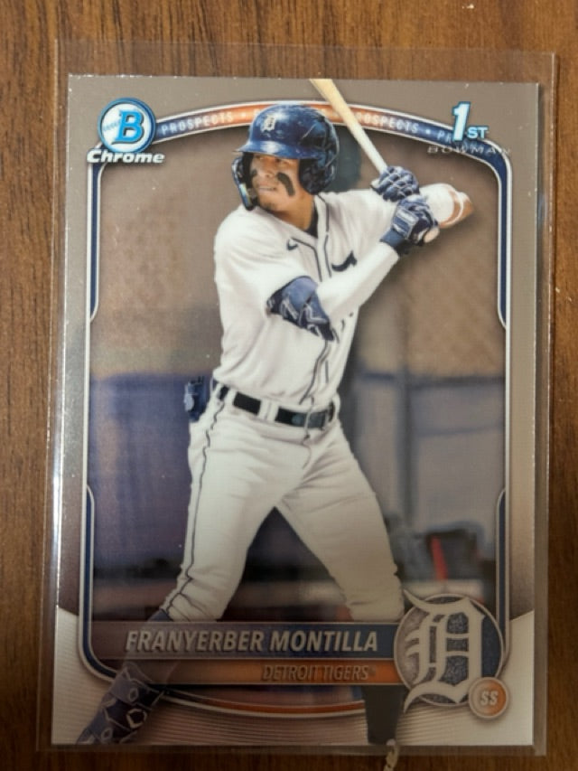 2025 Bowman Chrome Prospects | Franyerber Montilla