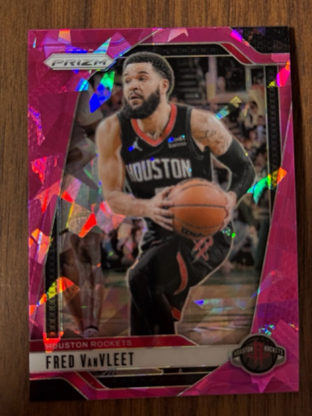 2024 Panini Prizm - Prizms Pink Ice | Fred VanVleet