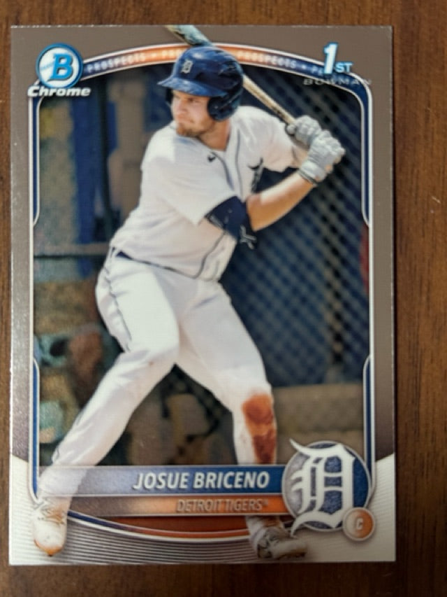 2025 Bowman Chrome Prospects | Josue Briceno