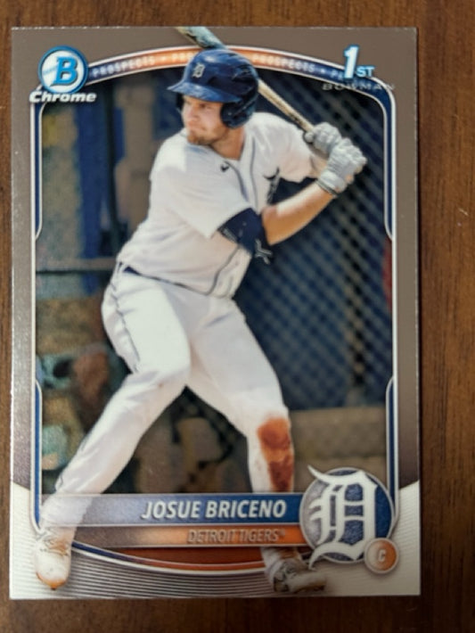 2025 Bowman Chrome Prospects | Josue Briceno
