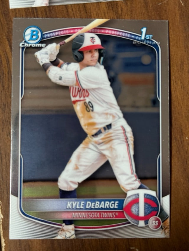 2025 Bowman Chrome Prospects | Kyle DeBarge