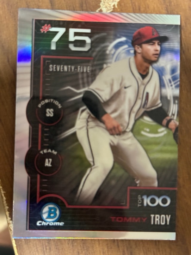 2025 Bowman Bowman Scouts Top 100 | Tommy Troy
