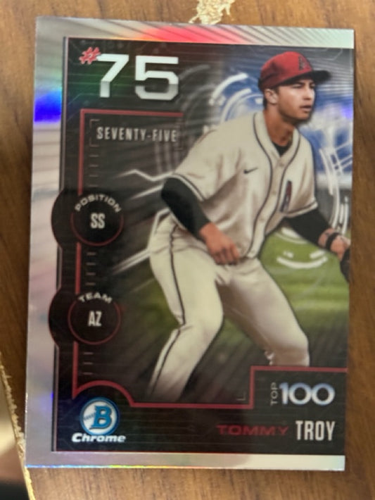 2025 Bowman Bowman Scouts Top 100 | Tommy Troy