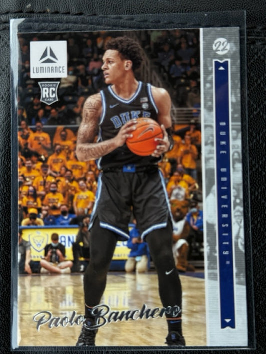 2022 Panini Chronicles Draft Picks - Luminance | Paolo Banchero