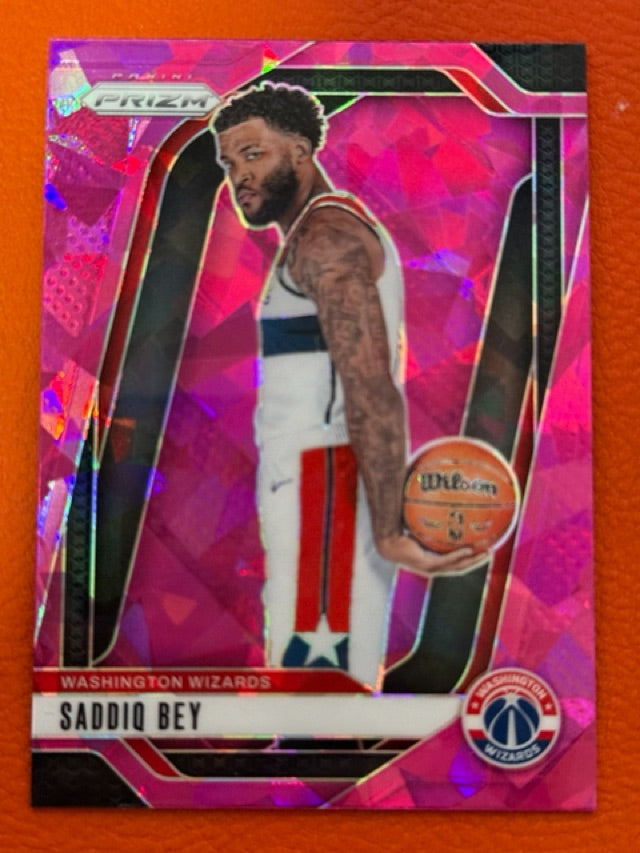 2024 Panini Prizm - Prizms Pink Ice | Saddiq Bey