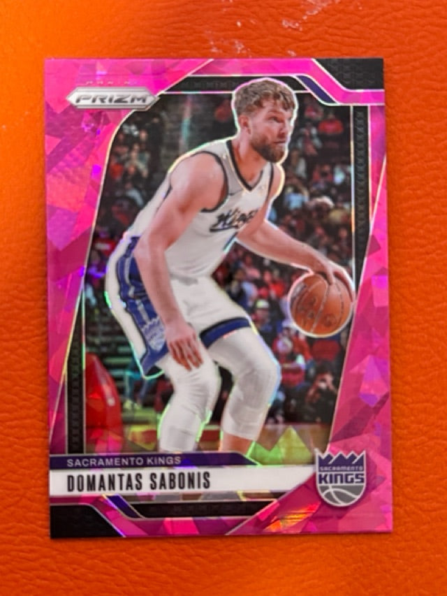 2024 Prizm Panini Prizm - Prizms Pink Ice | Domantas Sabonis