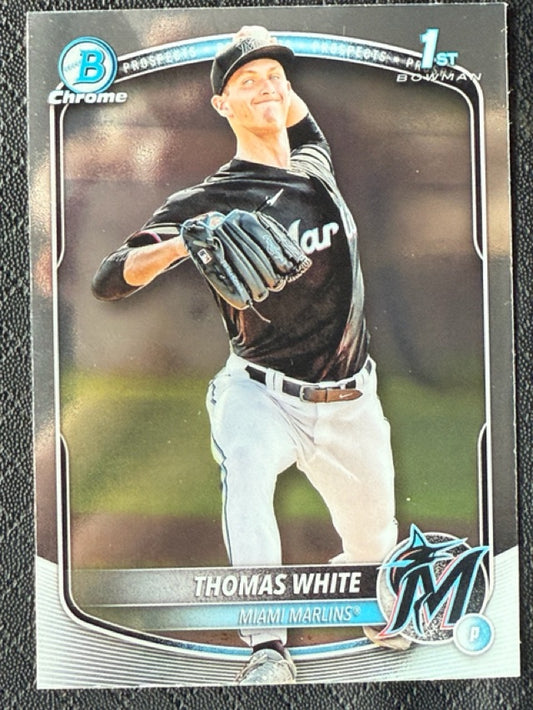 2025 Bowman Chrome Prospects | Thomas White