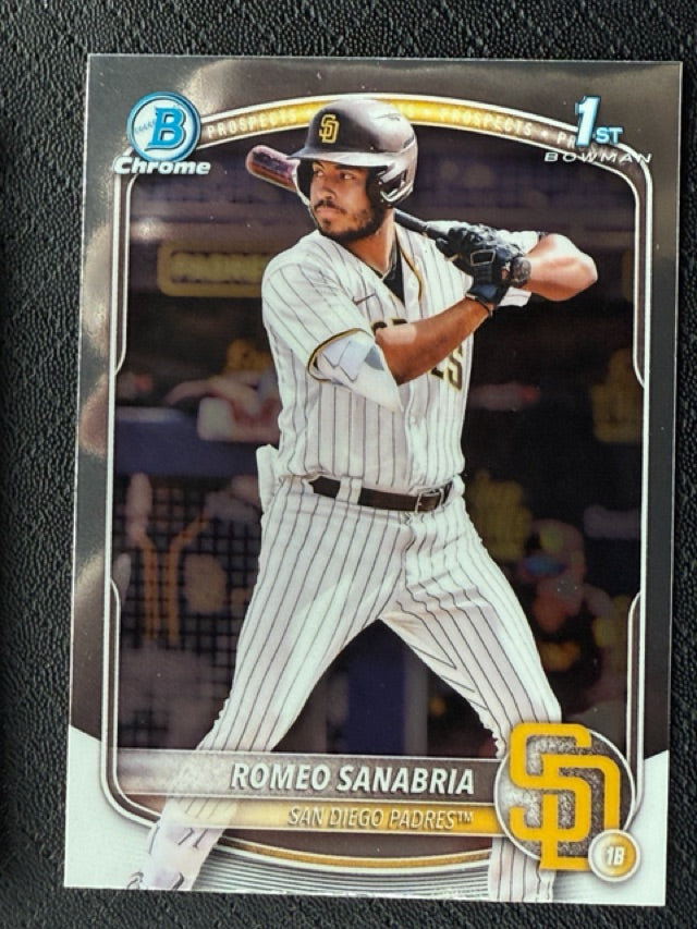 2025 Bowman Chrome Prospects | Romeo Sanabria