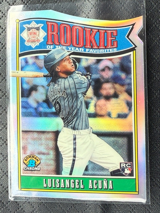 2025 Bowman Rookie of the Year Favorites | Luisangel AcuÃƒÂ±a