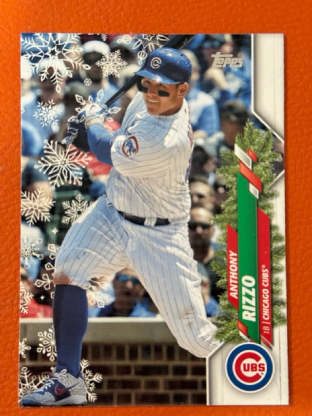 2020 Topps Holiday - Metallic | Anthony Rizzo