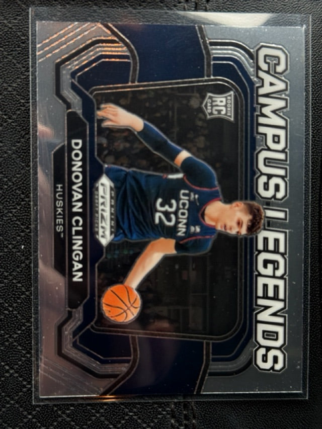 2024 Prizm Panini Prizm Draft Picks - Campus Legends | Donovan Clingan