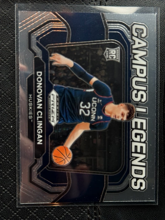 2024 Prizm Panini Prizm Draft Picks - Campus Legends | Donovan Clingan
