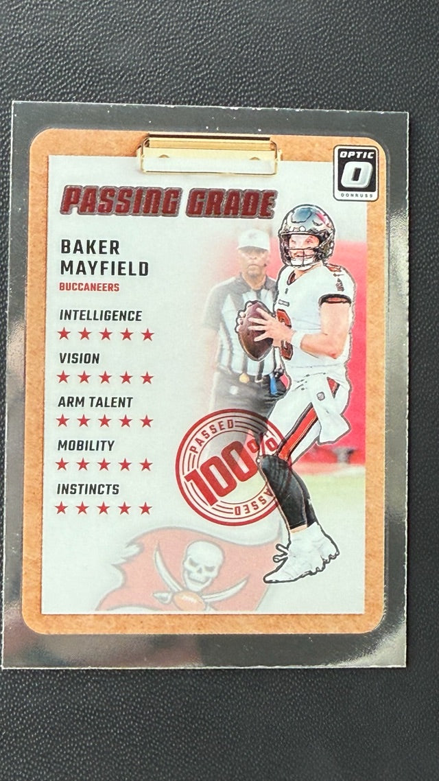2024 Optic Donruss Optic - Passing Grade | Baker Mayfield