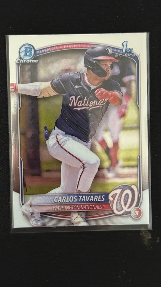 2025 Bowman Chrome Prospects | Carlos Tavares