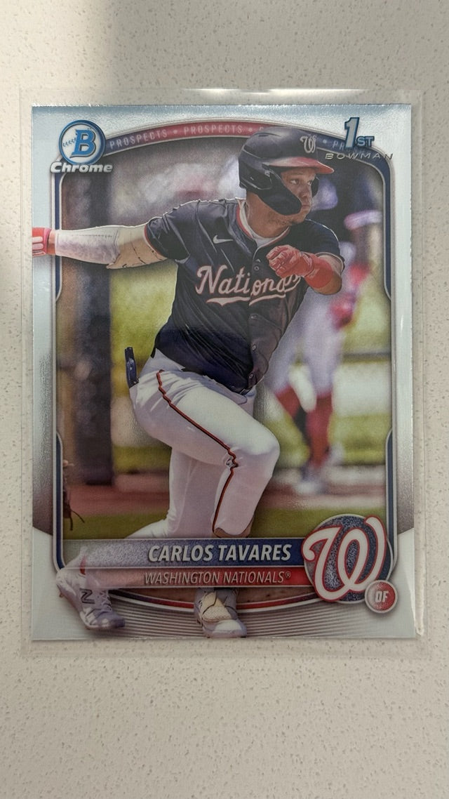 2025 Bowman Chrome Prospects | Carlos Tavares