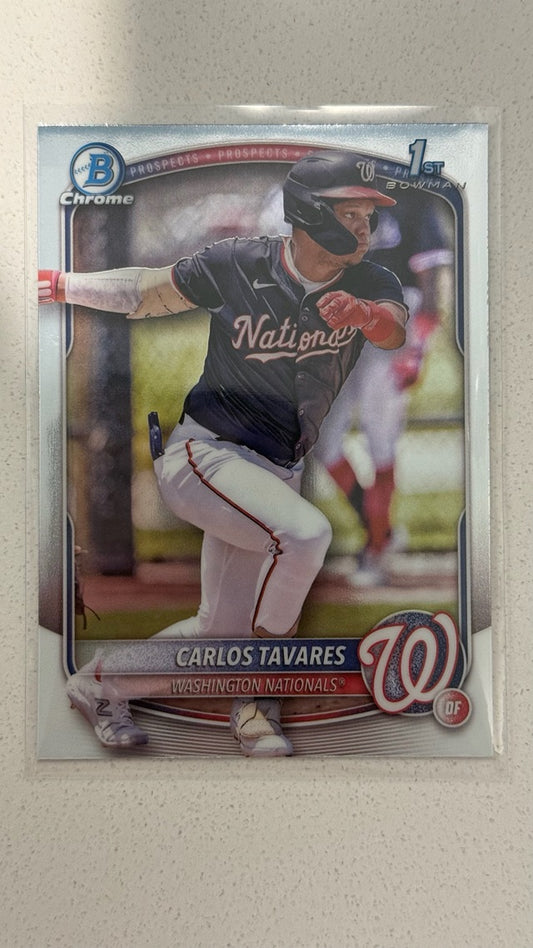 2025 Bowman Chrome Prospects | Carlos Tavares
