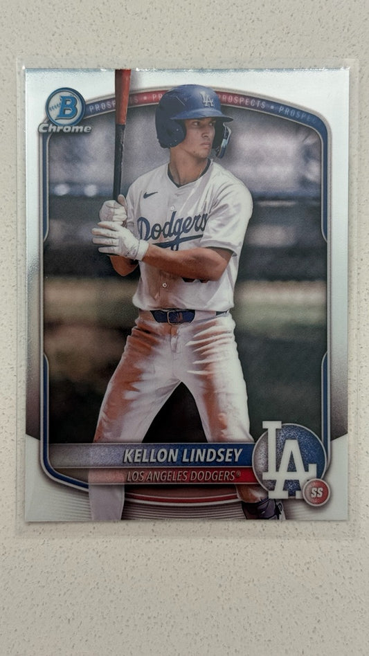 2025 Bowman Chrome Prospects | Kellon Lindsey