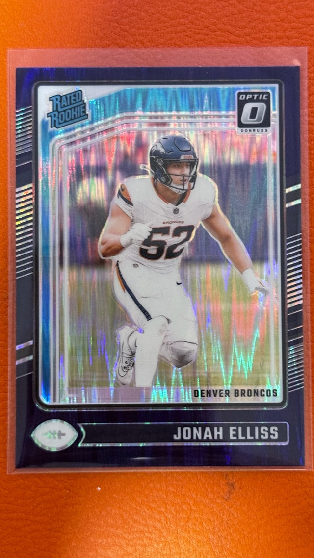 2024 Donruss Optic - Purple Shock | Jonah Elliss