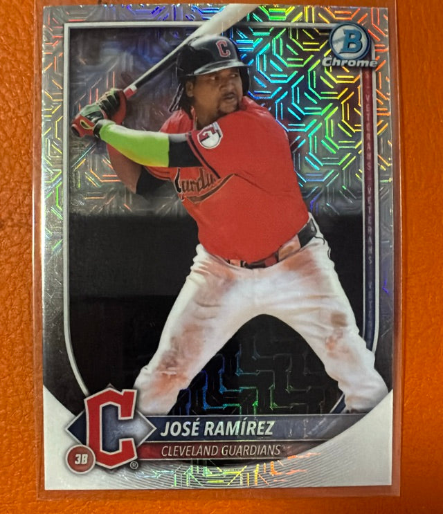 2025 Bowman Chrome Base Set Mega Refractor | JosÃƒÂ© RamÃƒÂ­rez