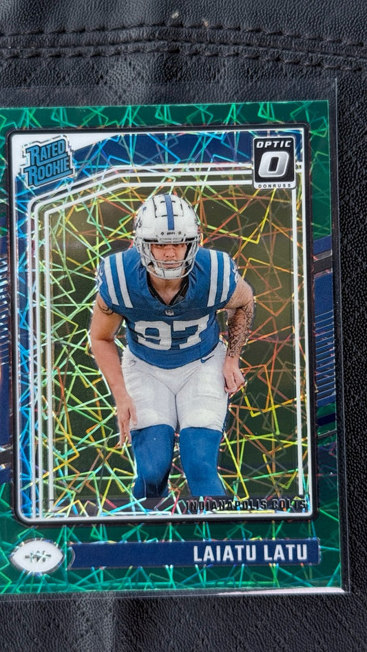 2024 Optic Donruss Optic - Green Velocity | Laiatu Latu