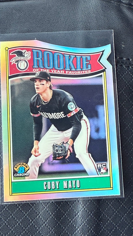 2025 Bowman Rookie of the Year Favorites | Coby Mayo