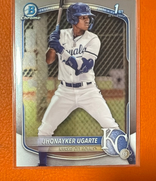 2025 Bowman Chrome Prospects | Jhonayker Ugarte