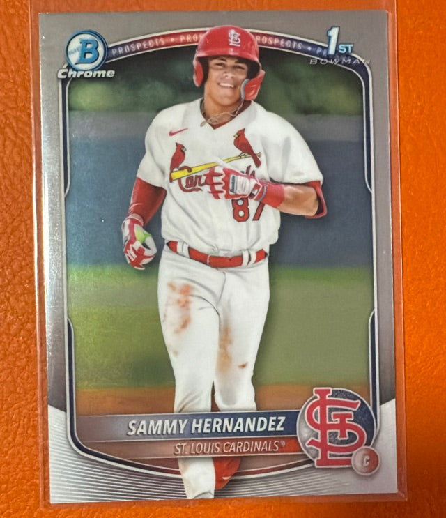 2025 Bowman Chrome Prospects | Sammy Hernandez