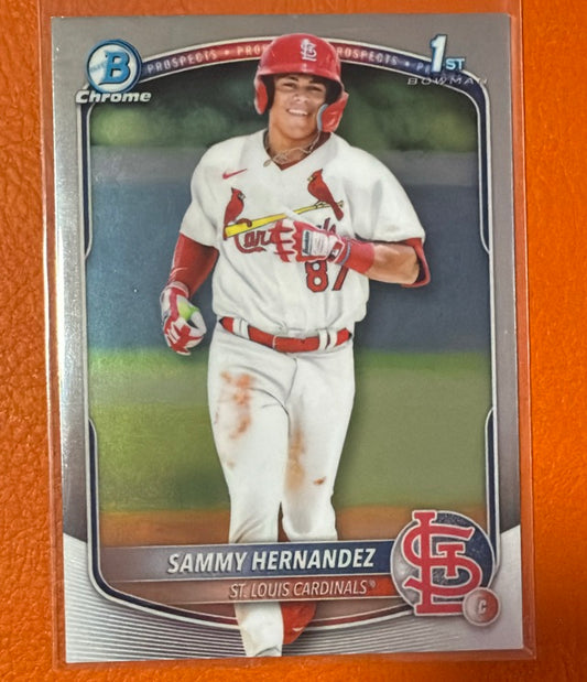 2025 Bowman Chrome Prospects | Sammy Hernandez
