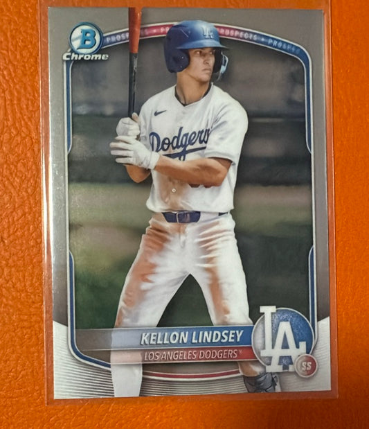 2025 Bowman Chrome Prospects | Kellon Lindsey