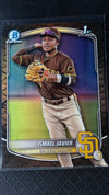 2025 Bowman Chrome Prospects Reptilian Refractor | Ismael Javier