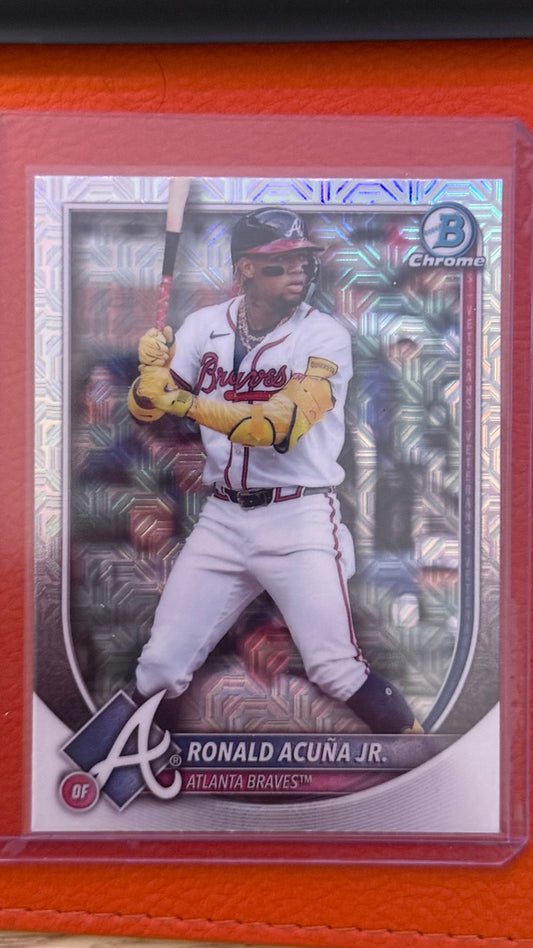2025 Bowman Chrome Mojo Refractor | Ronald Acuna Jr.