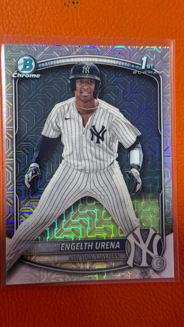 2025 Bowman Chrome Prospects Mojo Refractor | Engelth Urena