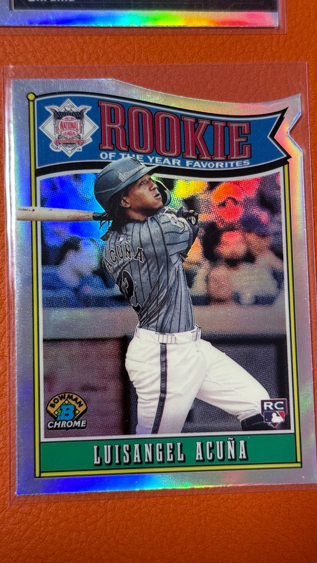 2025 Bowman Rookie of the Year Favorites | Luisangel AcuÃƒÂ±a