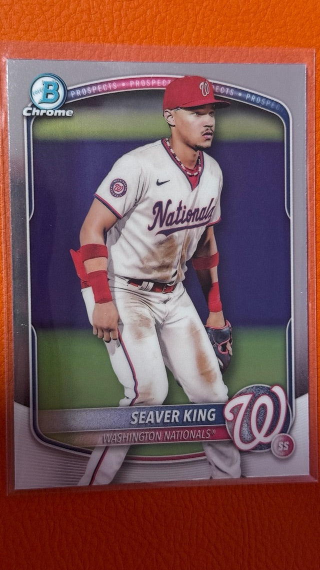 2025 Bowman Chrome Prospects | Seaver King