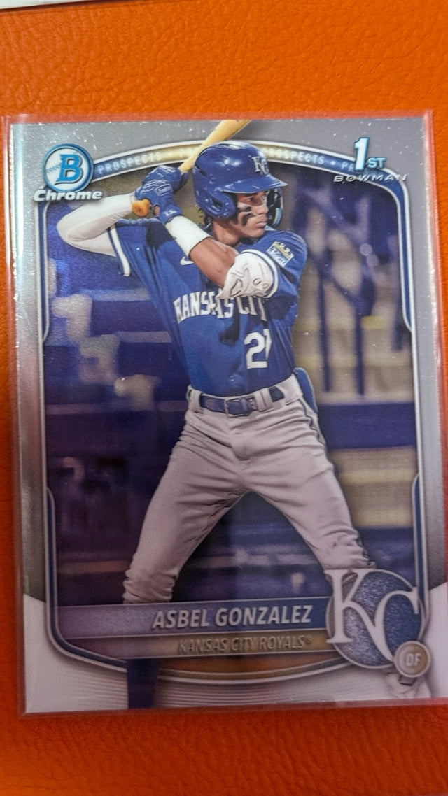2025 Bowman Chrome Prospects | Asbel Gonzalez