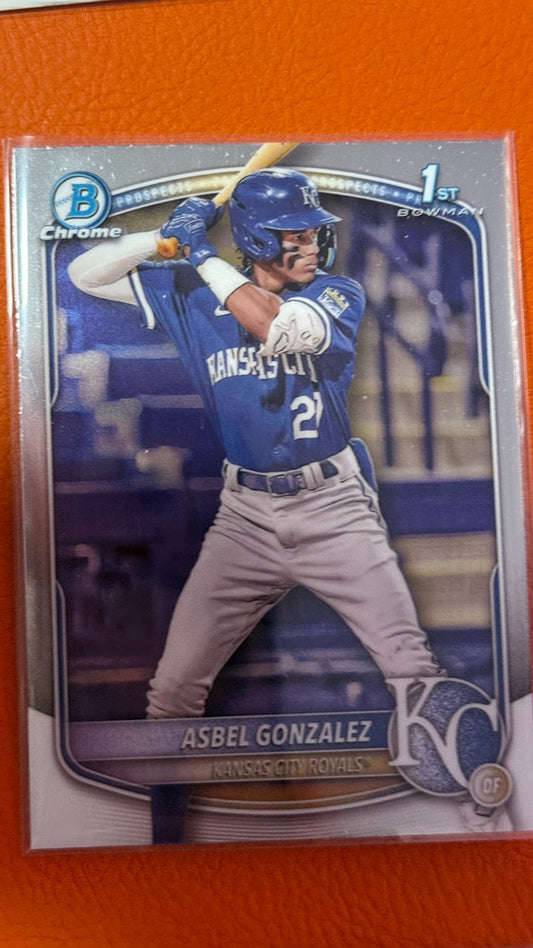 2025 Bowman Chrome Prospects | Asbel Gonzalez