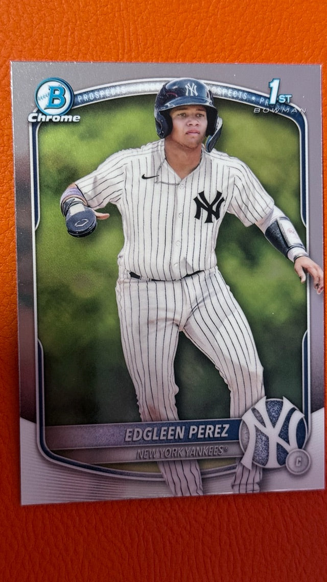 2025 Bowman Chrome Prospects | Edgleen Perez