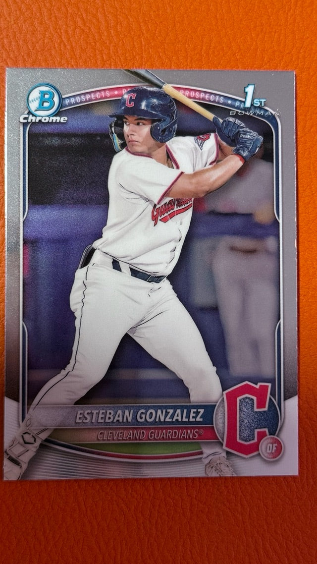 2025 Bowman Chrome Prospects | Esteban Gonzalez