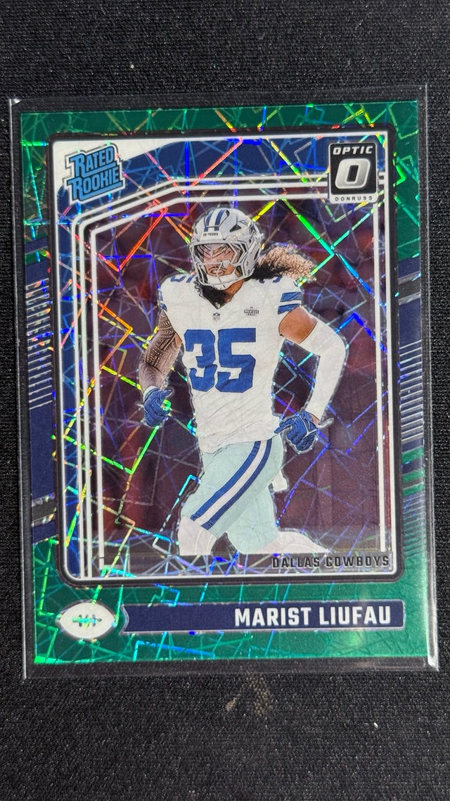 2024 Donruss Optic - Green Velocity | Marist Liufau